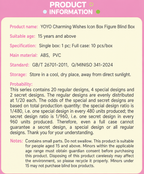 YOYO | Charming Wishes Series | Icon Box Collectible Figure Blind Box