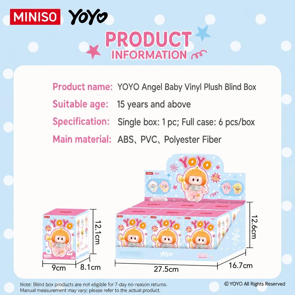 YOYO | Angel Baby Series | Vinyl Plush Blind Box