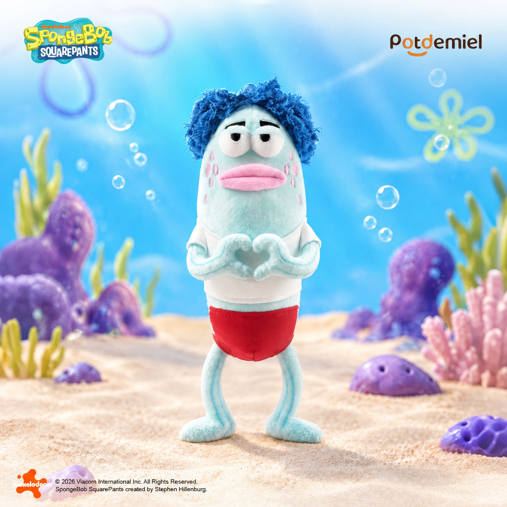 SpongeBob | Finger-Heart | Plush Keychain / Toy Secondary image