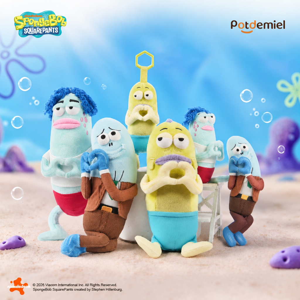 SpongeBob | Finger-Heart | Plush Keychain / Toy Main image