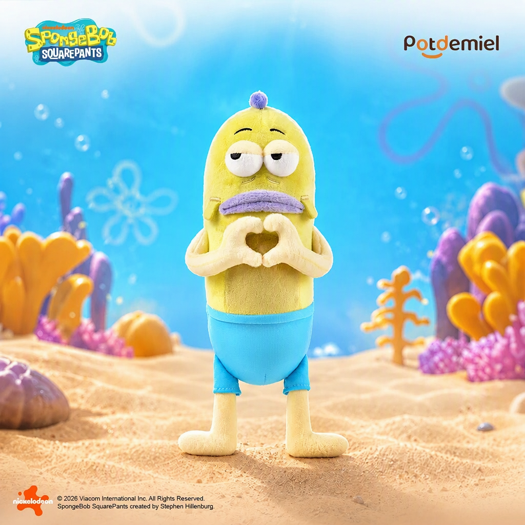 SpongeBob | Finger-Heart | Plush Keychain / Toy
