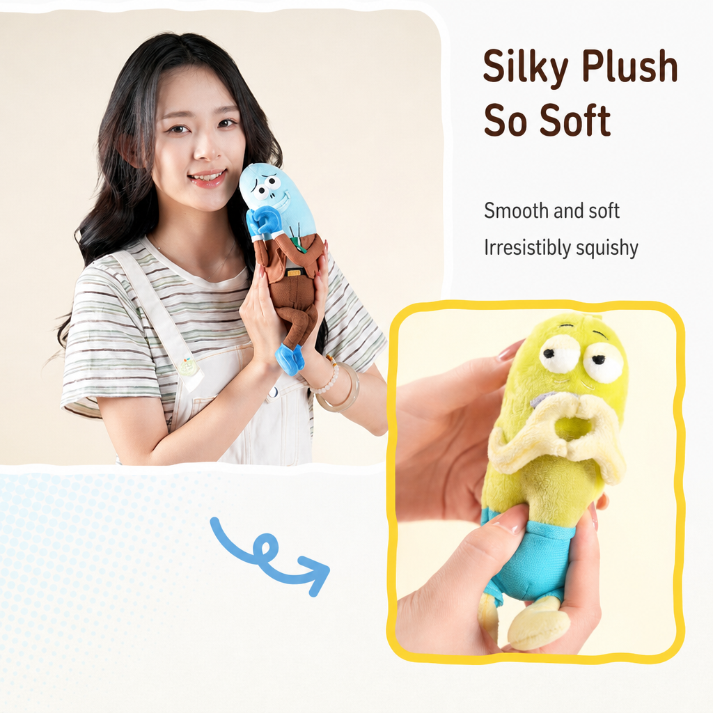 SpongeBob | Finger-Heart | Plush Keychain / Toy