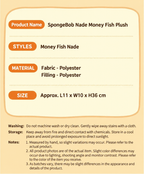 Bikini Bottom Resident Money Fish Plush Toy