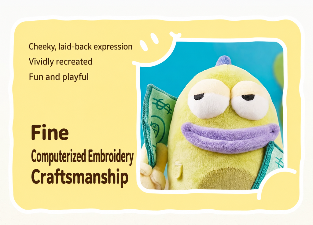 Bikini Bottom Resident Money Fish Plush Toy