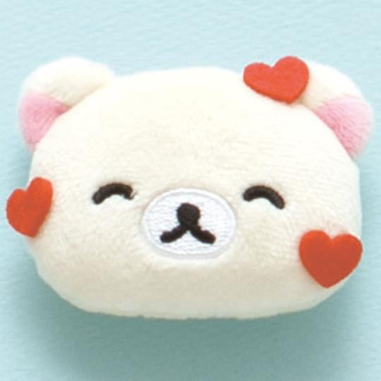 Rilakkuma | Plush Badge Korilakkuma 主圖