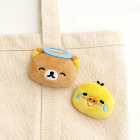 Rilakkuma | Plush Badge Korilakkuma 副圖