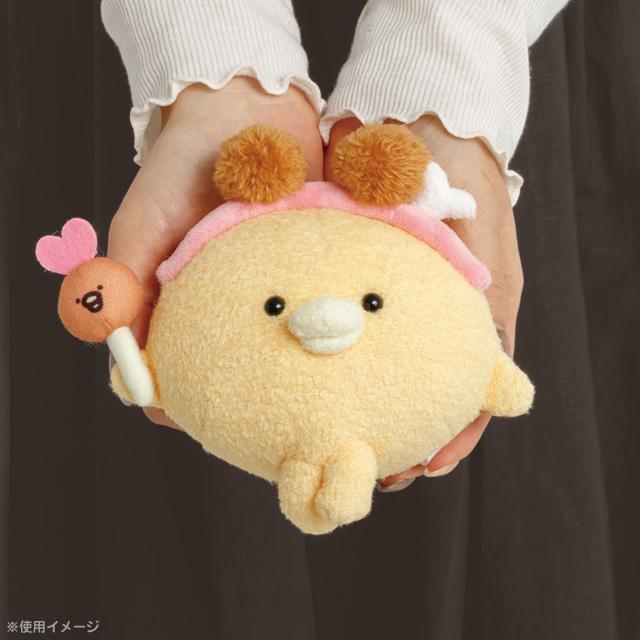 San-X | Chikip Dancers Karaage LOVE Theme | Plush Toy S