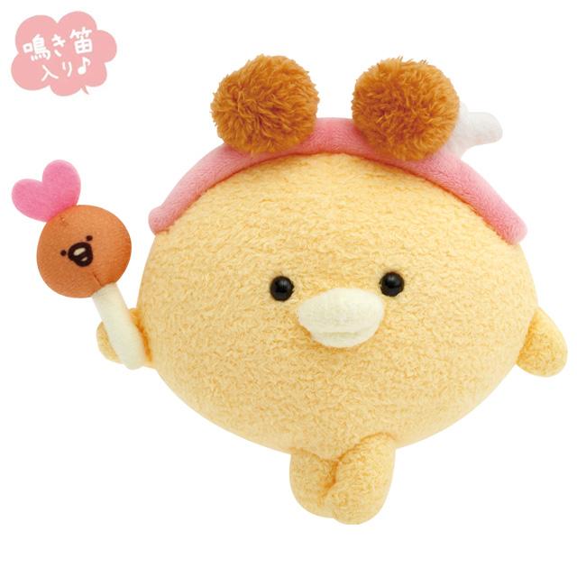 San-X | Chikip Dancers Karaage LOVE Theme | Plush Toy S