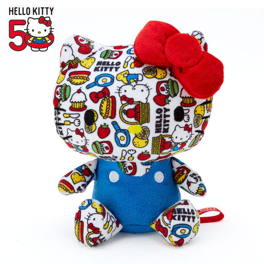 Sanrio | Hello Kitty 50th Anniversary | Hello Kitty Colorful Version Plush Toy M (16cm)