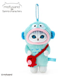 Mofusand x Sanrio | Mascot Holder (Hello Kitty & Hangyodon)