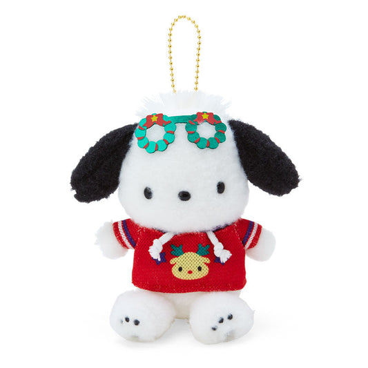 Sanrio | Christmas Sweater Design | Pochacco Mascot Holder