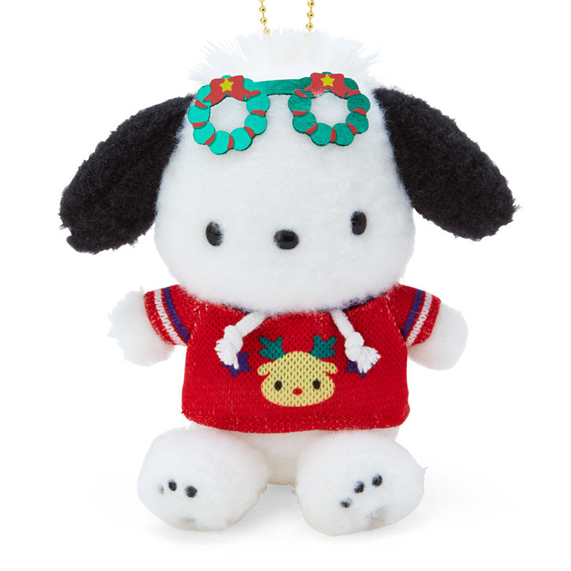 Sanrio | Christmas Sweater Design | Pochacco Mascot Holder