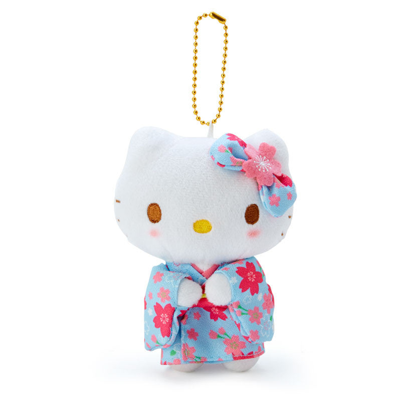 Sanrio | Kimono | Hello Kitty Mascot Holder Light Blue