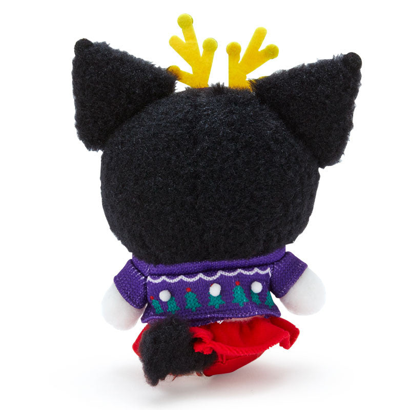 Sanrio | Christmas Sweater Design | Kuromi Plush Toy M (19cm)