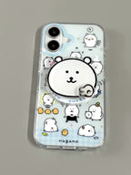 Nagaon Bear Spinning Hands Phone Case