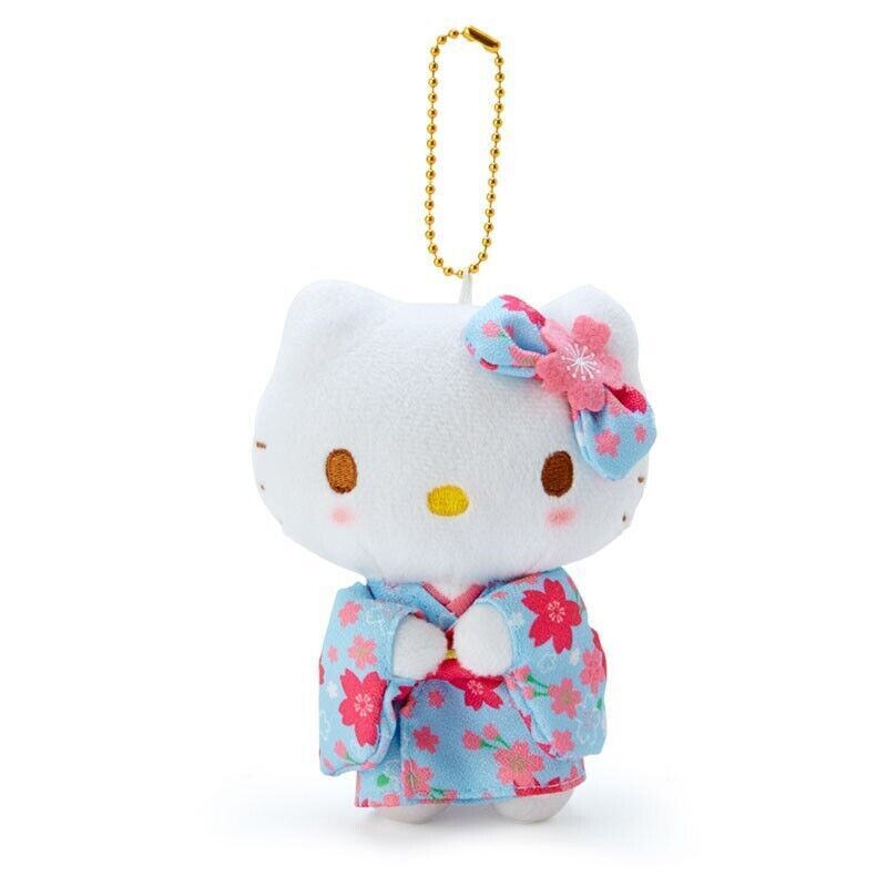 Sanrio | Hello Kitty Kimono | Hello Kitty Sitting Mascot Holder