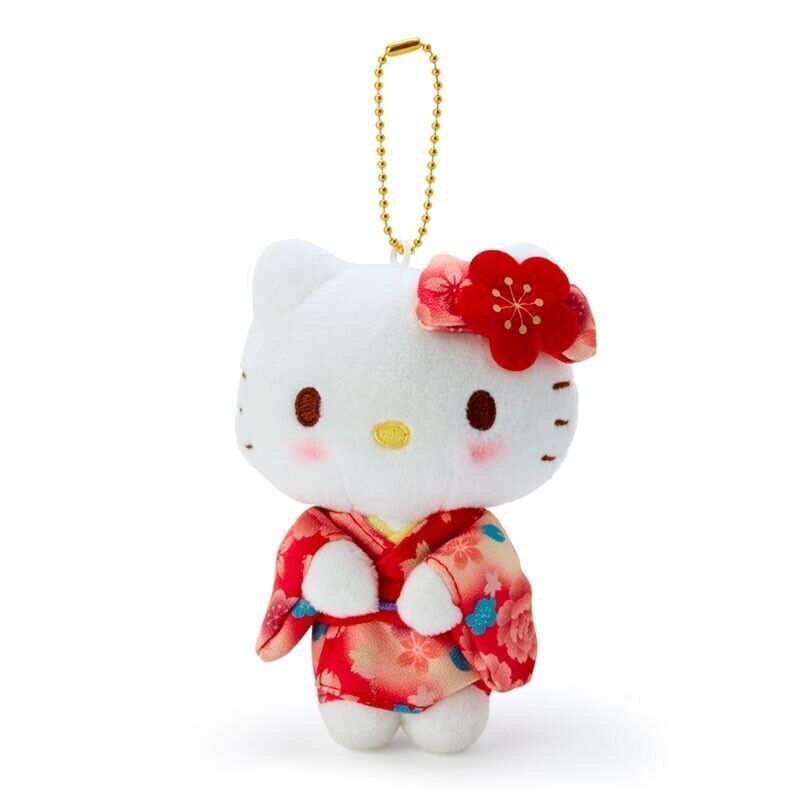 Sanrio | Hello Kitty Kimono | Hello Kitty Sitting Mascot Holder