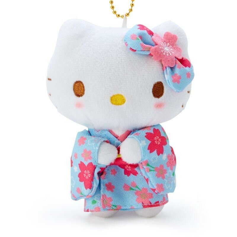 Sanrio | Hello Kitty Kimono | Hello Kitty Sitting Mascot Holder