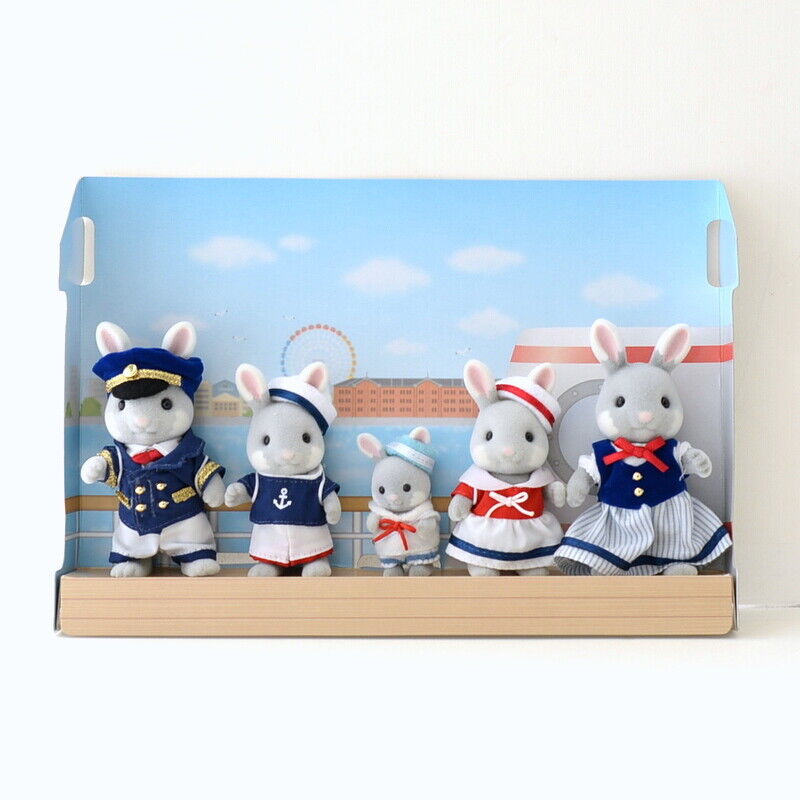 Sylvanian Families | Yokohama Limited | Sea Breeze Rabbit Family