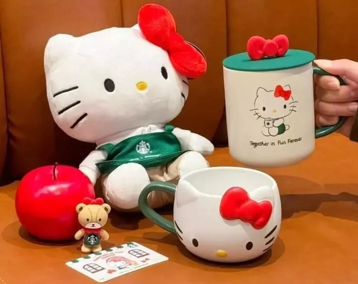 Sanrio | Hello Kitty 50th Anniversary | Hello Kitty x Starbucks Plush Toy