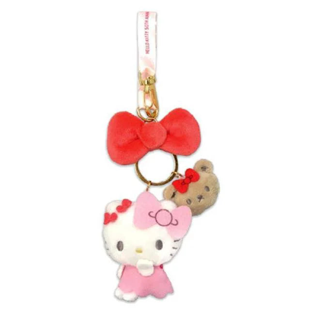 Sanrio | Hello KIitty 50th Anniversary | Hello Kitty Mascot Holder: Naito Design