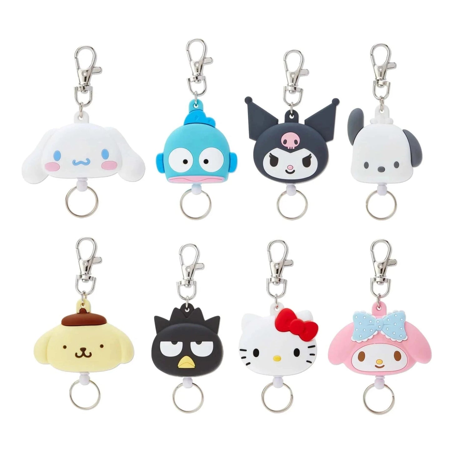 Sanrio | Face Design | Reel Keychain