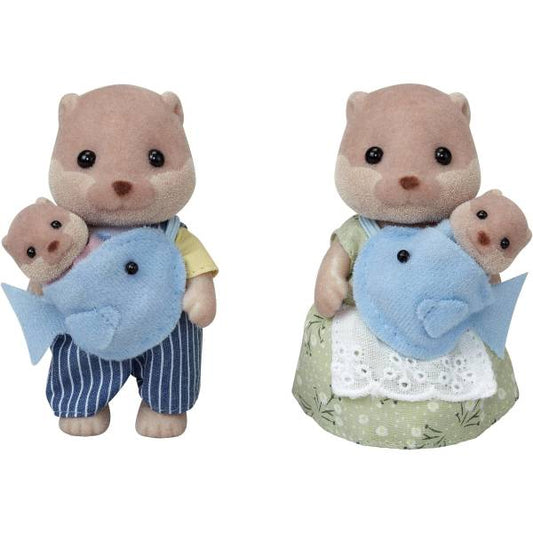 Sylvanian Families | Otter Family | Plush Toy Set